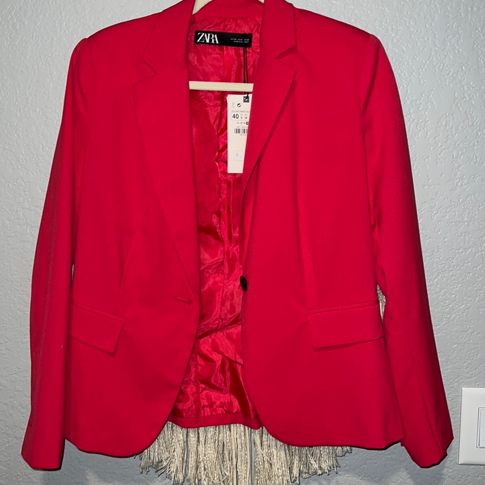 Hot Pink Zara Blazer